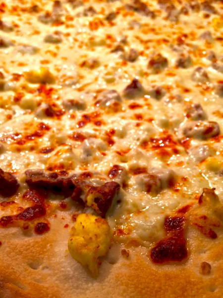 Order Sausage and Egg Pizza food online from Mama Bakery Pizza & Salad Bar store, Minneapolis on bringmethat.com