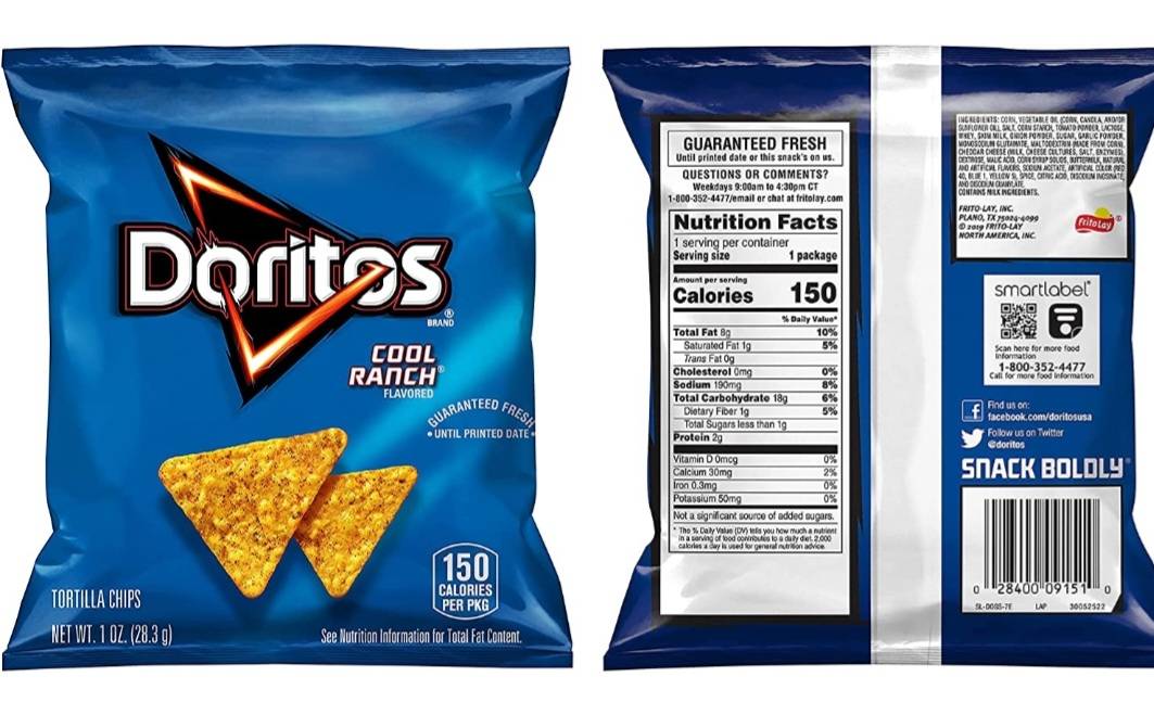Order Doritos Cool Ranch food online from Chaffle Cafe Catering Cart store, Norcross on bringmethat.com