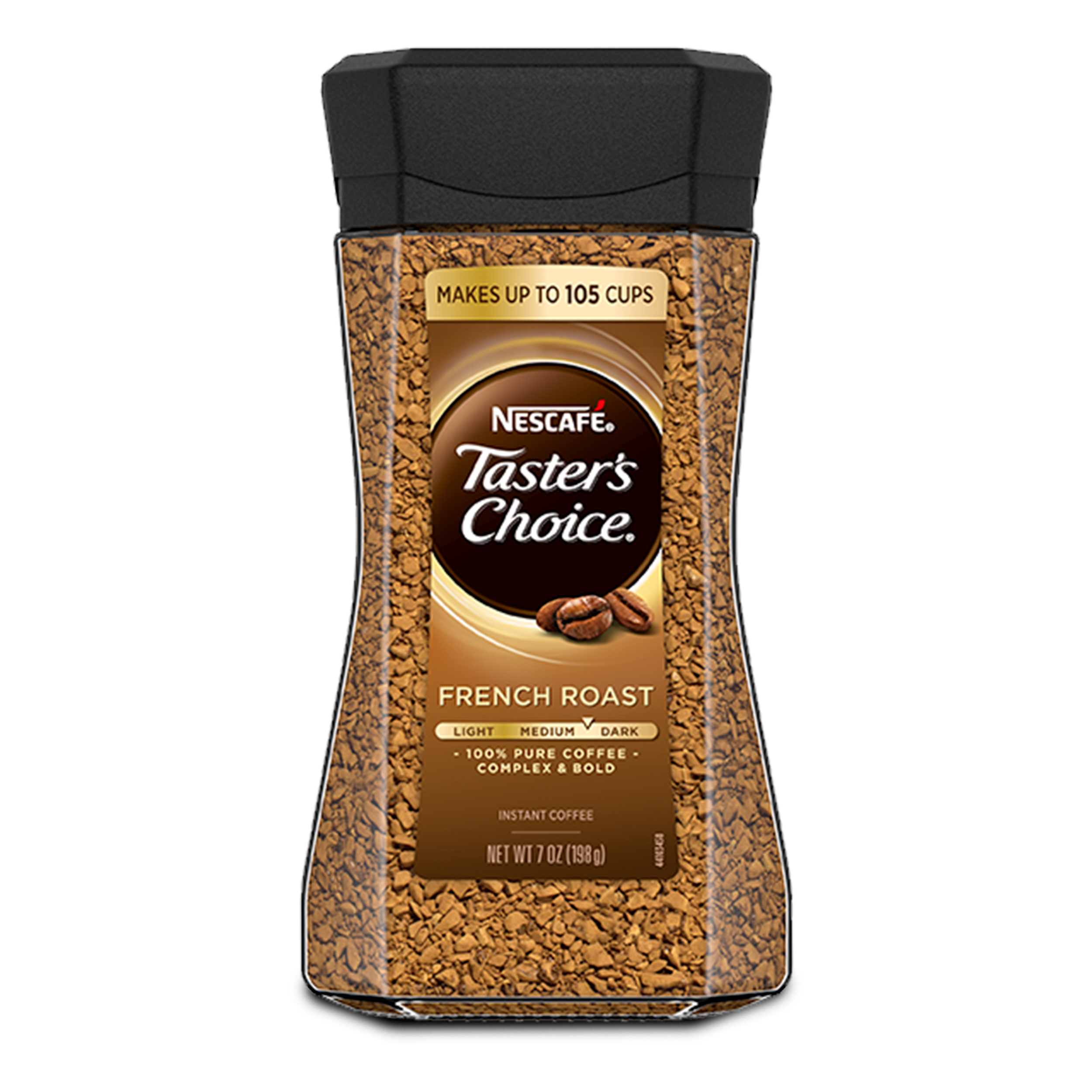 Order Nescafe Taster's Choice - French Roast Dark Roast Instant Coffee, 7 oz food online from Rite Aid store, Chino Hills on bringmethat.com