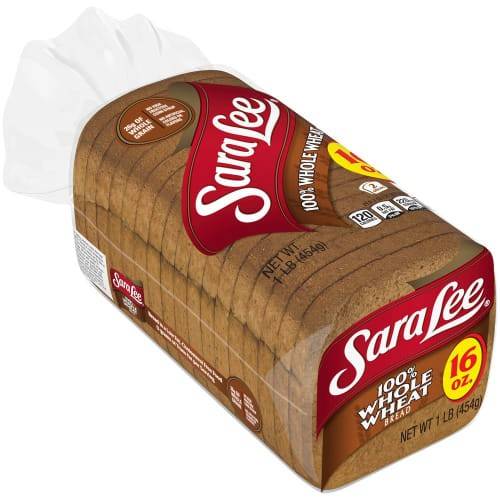 Order Sara Lee · Whole Wheat Bread (16 oz) food online from United Supermarkets store, Plainview on bringmethat.com