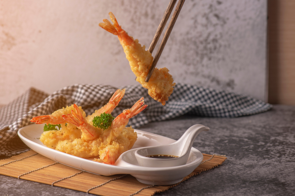 Order 5PC SHRIMP TEMPURA food online from Kunugi Noodle store, Foster City on bringmethat.com