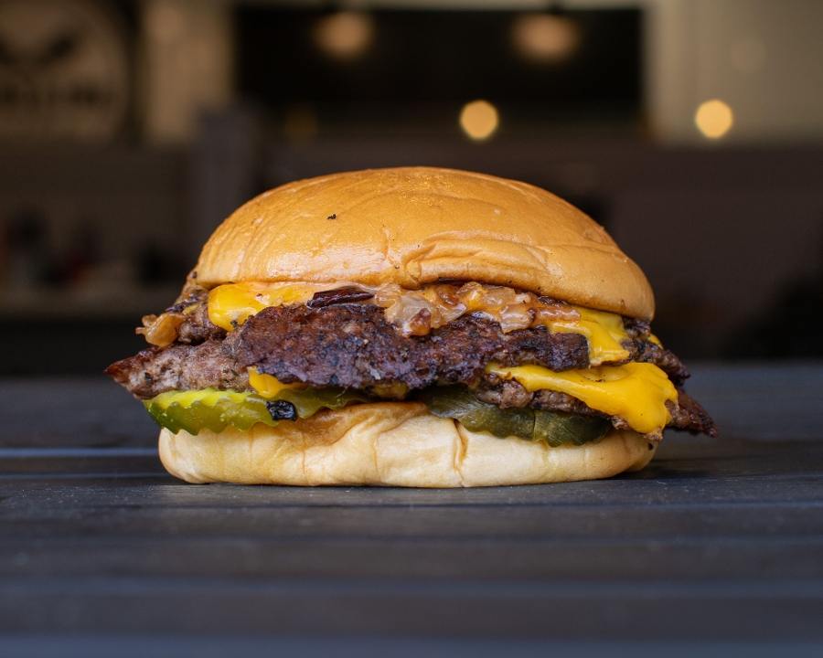 Order Smash Burger food online from Smoke And Fire Social Eatery Pomona store, Pomona on bringmethat.com