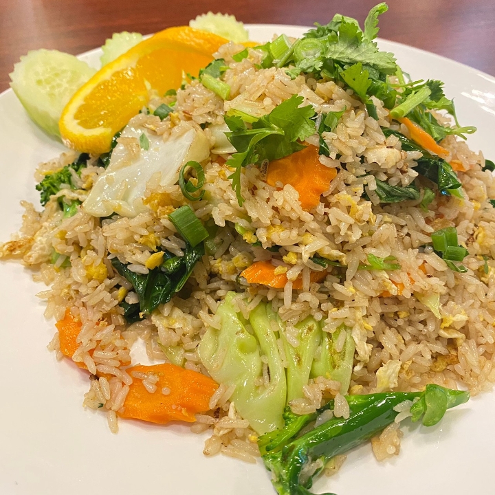Order Vegetable Fried Rice food online from Thai Spoon Las Vegas store, Las Vegas on bringmethat.com
