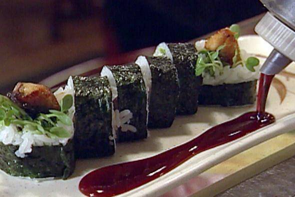 Order Eel Special Roll food online from Midori Sushi store, Highland Park on bringmethat.com