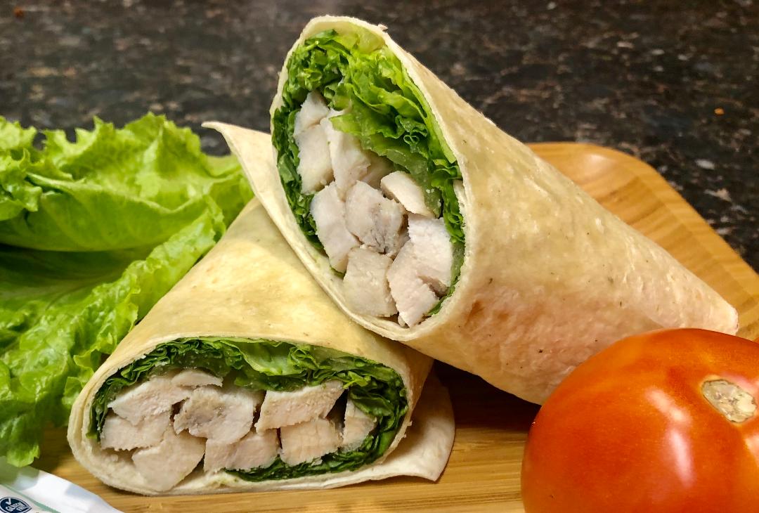 Order Grilled Chicken Wrap food online from Kasa Pizza store, Cresco on bringmethat.com