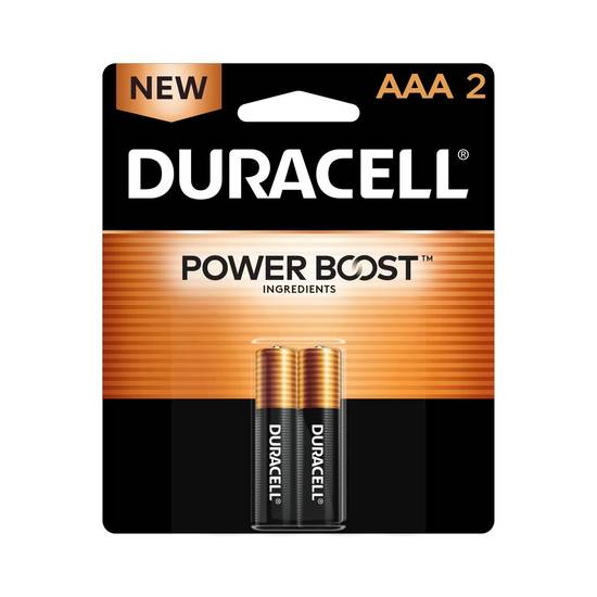 Order Duracell AAA Batteries 2 Pack food online from IV Deli Mart store, Goleta on bringmethat.com