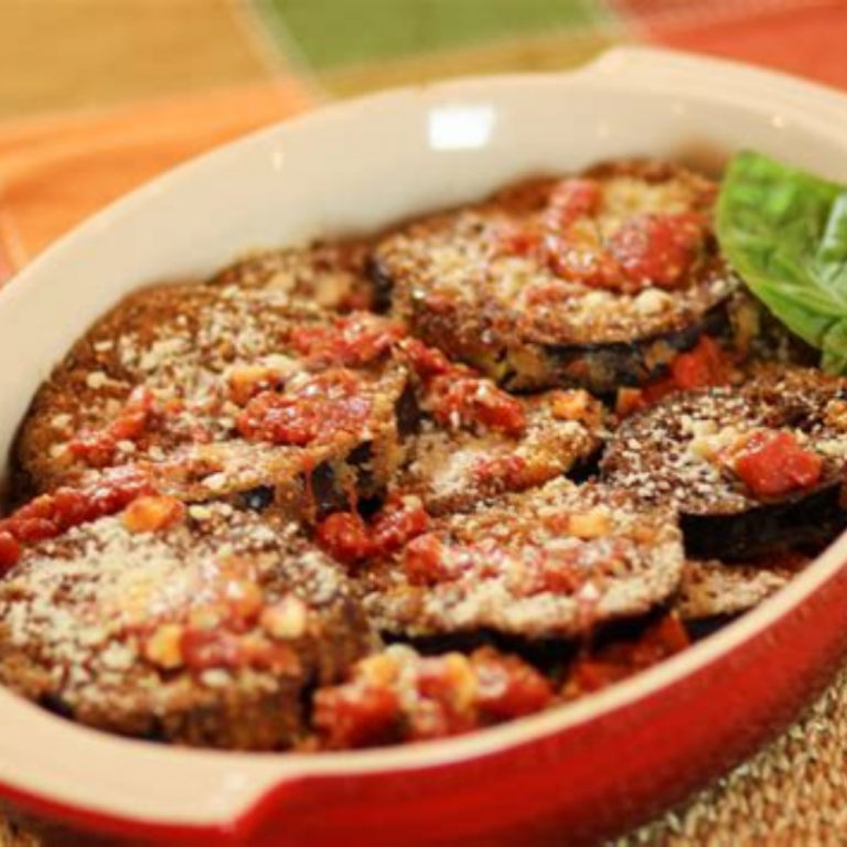Order 1/2 Pan Eggplant Parmesan food online from Campo's Philly Cheesesteaks store, Philadelphia on bringmethat.com