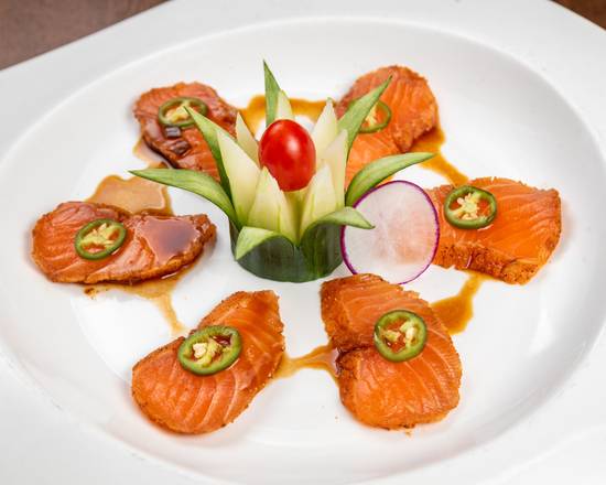 Order Cajun Salmon food online from Pink Sumo Sushi & Sake Cafe store, Westport on bringmethat.com