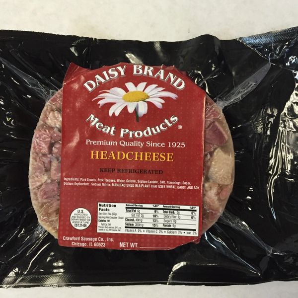 Order Headcheese  food online from Crawford Sausage Company, Inc. store, Chicago on bringmethat.com