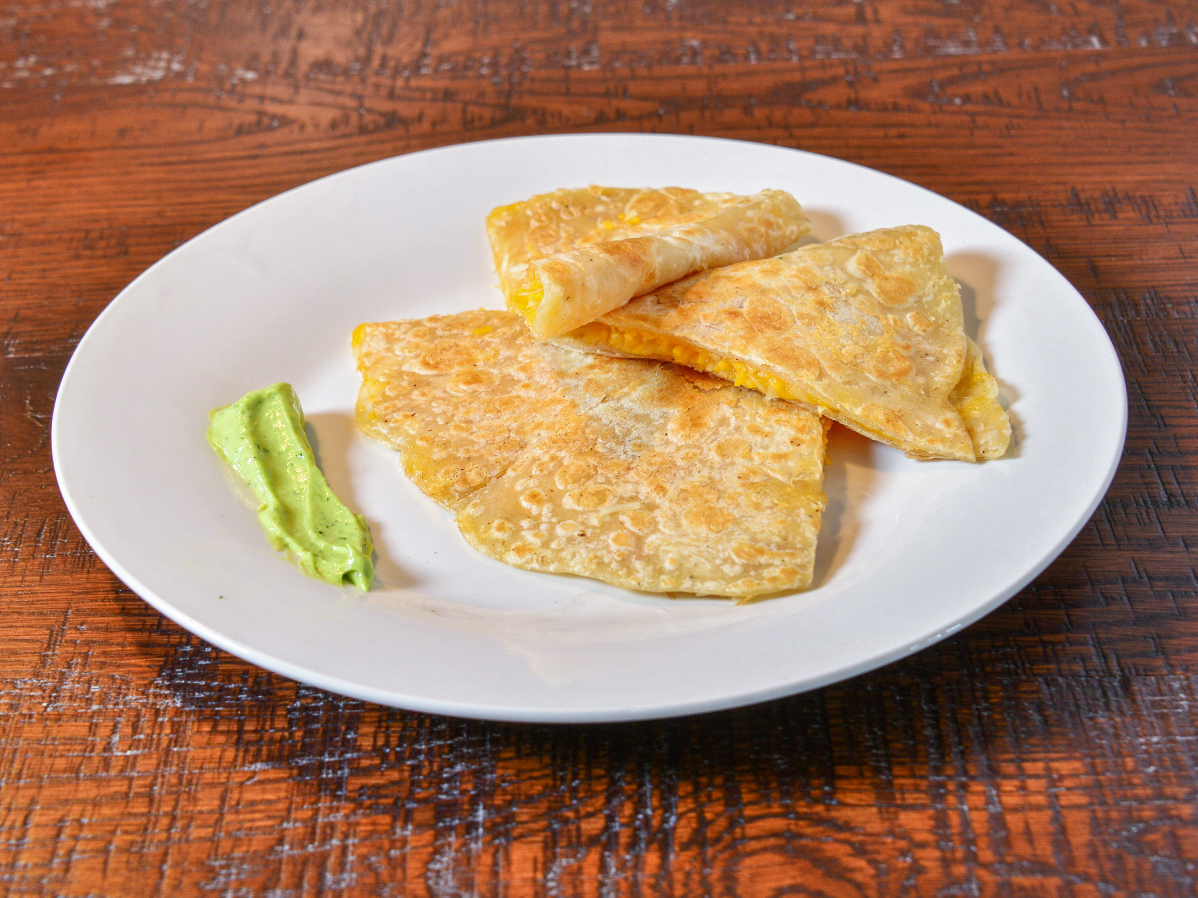 Order Quesadilla food online from Rollz Rice Indian Kitchen store, Lewis Center on bringmethat.com
