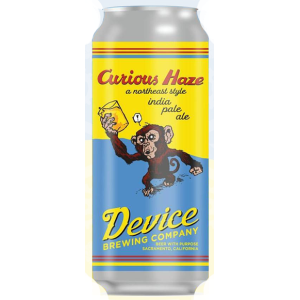 Order Device Curious Haze ( 4 x 16 OZ CANS ) food online from Friends Liquor store, San Francisco on bringmethat.com