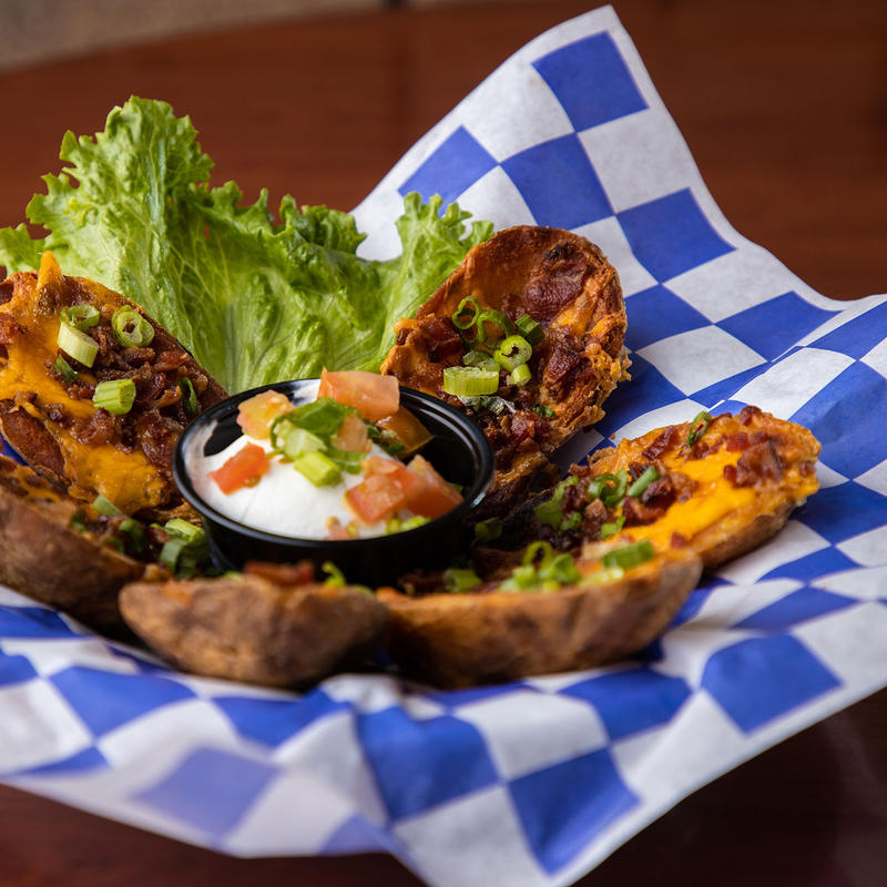 Order Potato Skins food online from The Moon store, Peoria on bringmethat.com