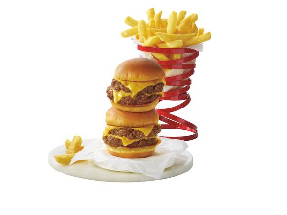Order Big Kids' 2 Double Sliders food online from Friendly's store, North Dartmouth on bringmethat.com