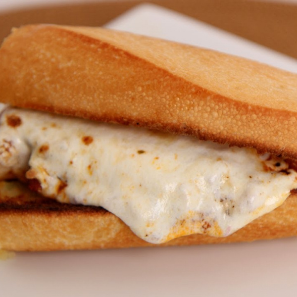Order Chicken Parmigiana Sandwich food online from Little Slice of NY store, Camden on bringmethat.com