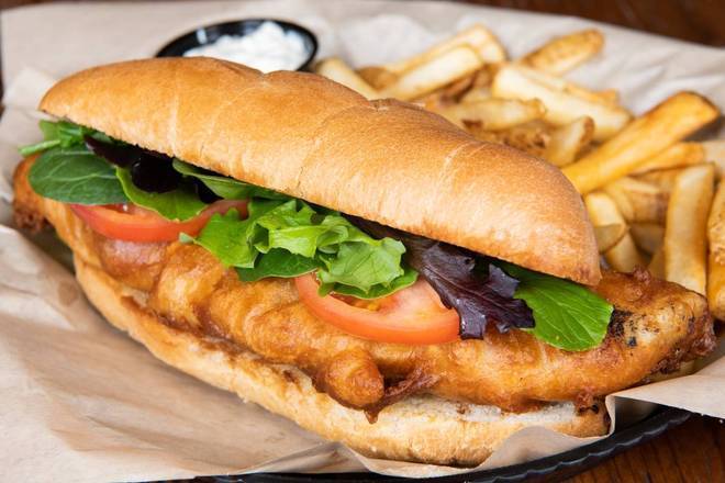 Order Walleye Sandwich food online from Crooked Pint Ale House store, Savage on bringmethat.com