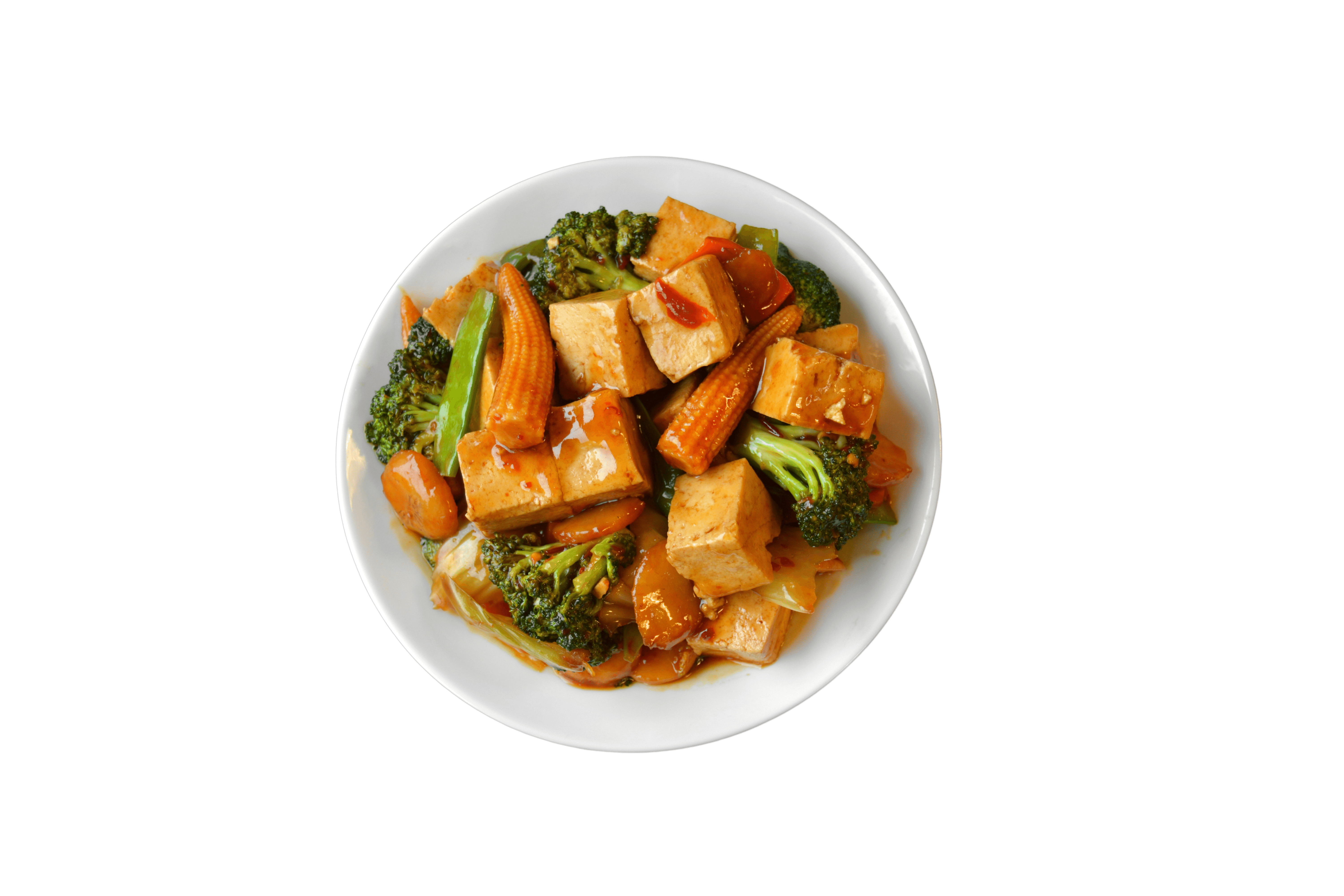 Order Tofu with Mixed Vegetables food online from Halal China Kitchen Plus store, Jamaica on bringmethat.com