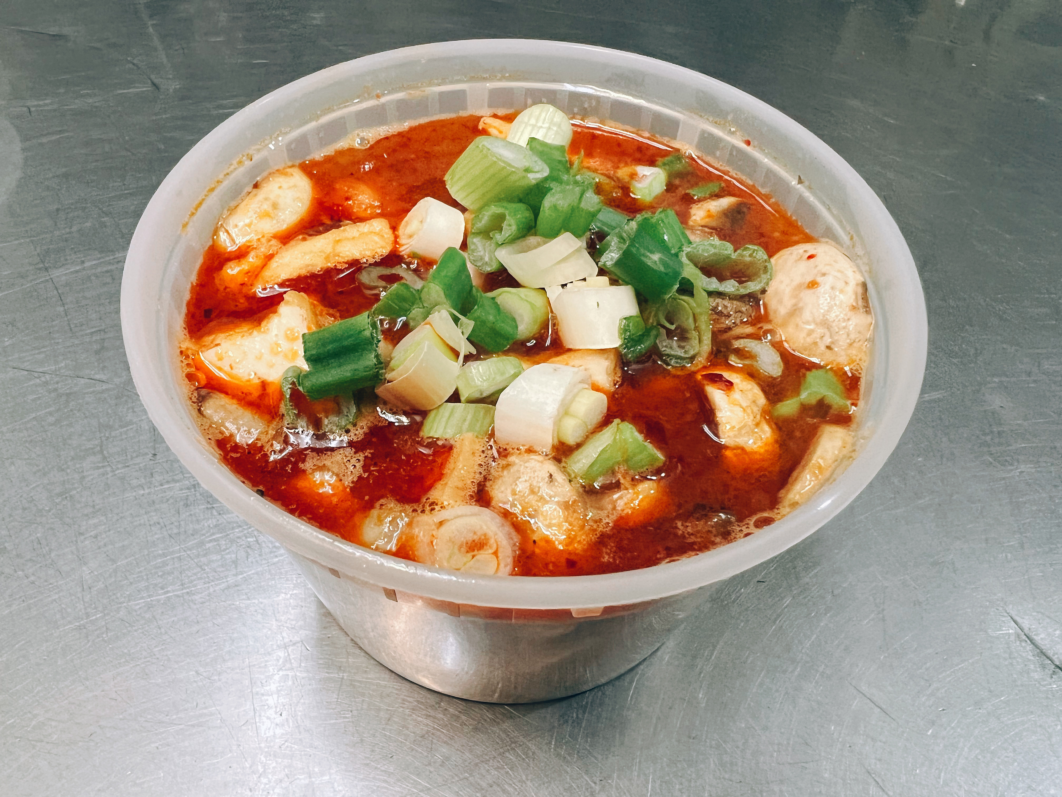 Order Tom Yum Soup ( Already # 2 spicy ) food online from Yes store, Chicago on bringmethat.com