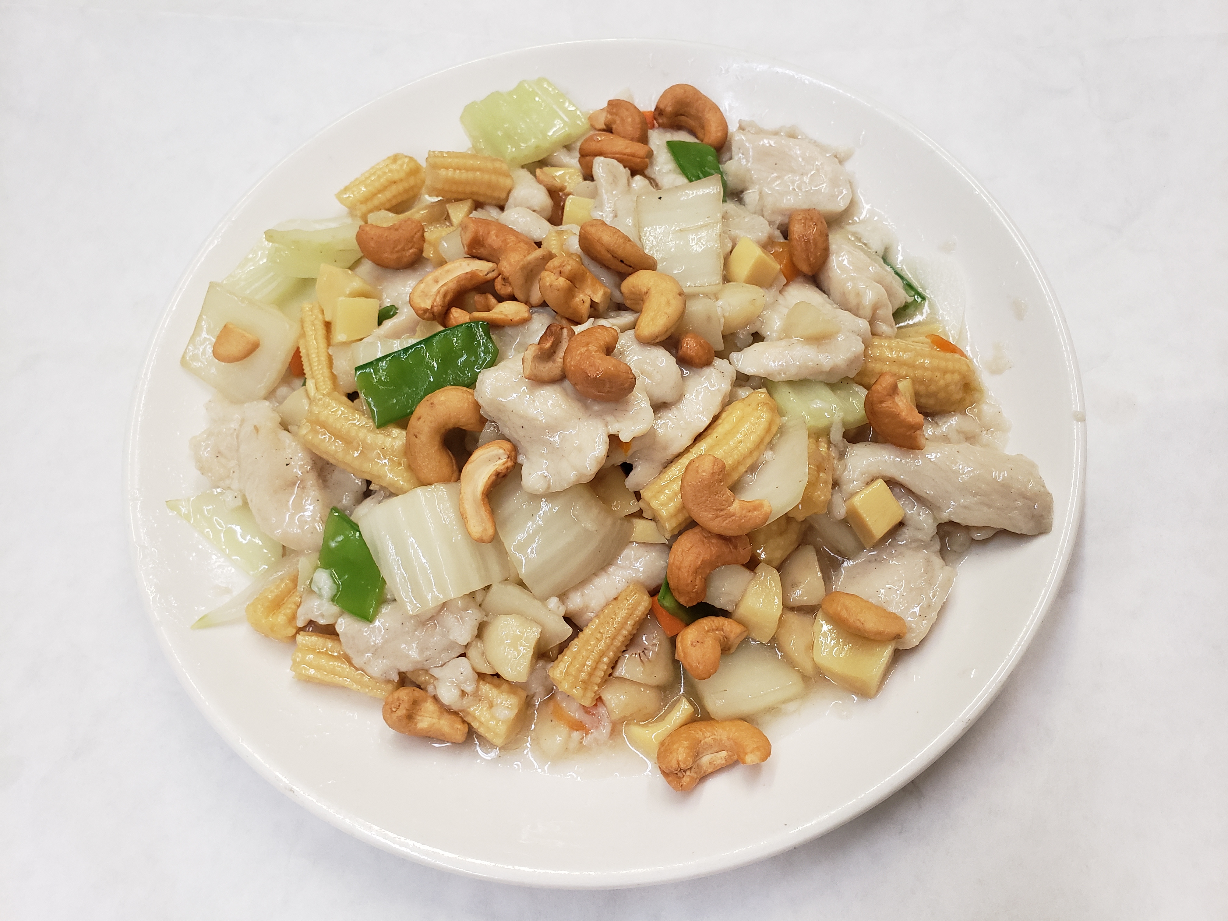 Order Chicken with Cashewnut腰果鸡nut food online from Jade Palace store, Louisville on bringmethat.com