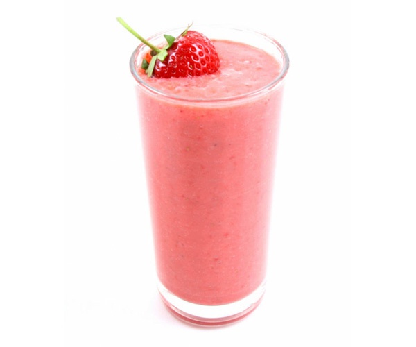 Order Strawberry and Banana Smoothie food online from Corner Cafe store, Annapolis on bringmethat.com