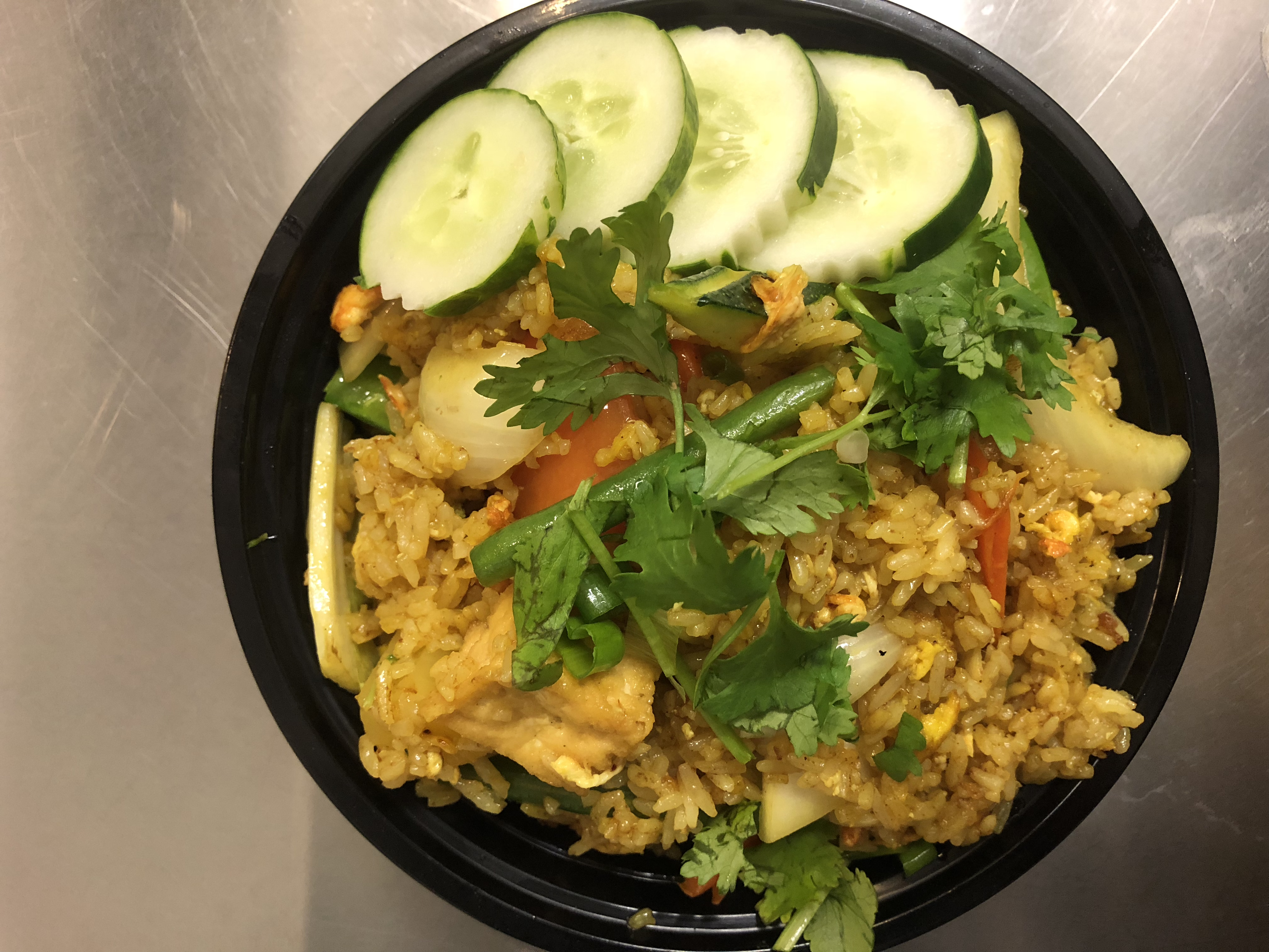 Order Pineapple Fried Rice food online from Little Thai Kitchen store, Chappaqua on bringmethat.com