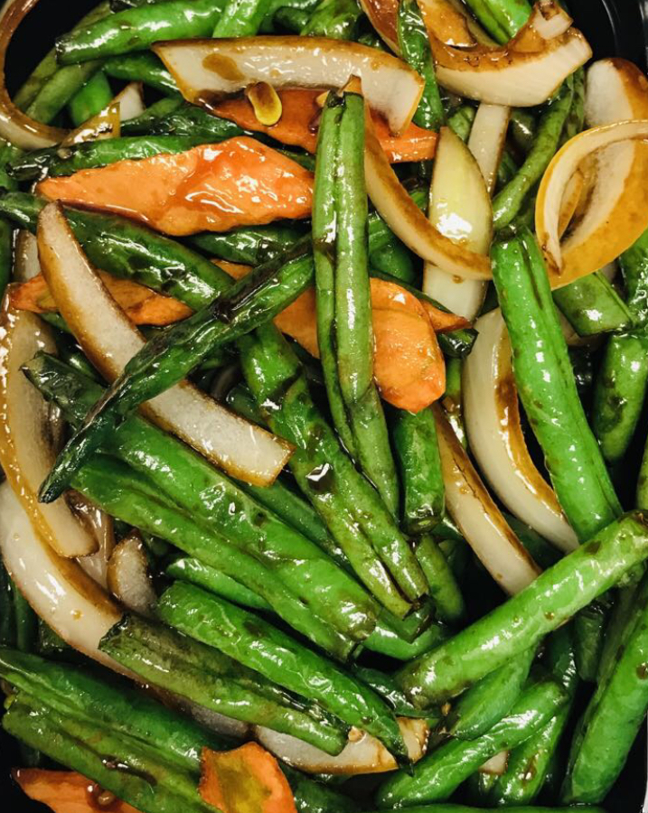 Order 77. Sauteed String Beans food online from Chopstix store, Henderson on bringmethat.com