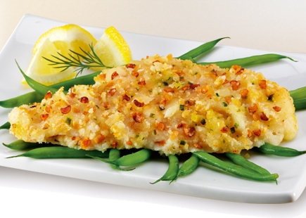 Order Almond Encrusted Flounder food online from Captain’s Curbside Seafood store, Trappe on bringmethat.com