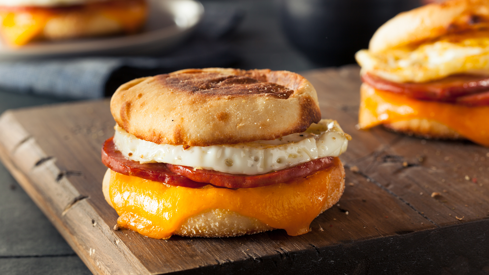Order Egg and Cheese Breakfast Sandwich food online from The Breakfast Dream store, San Diego on bringmethat.com
