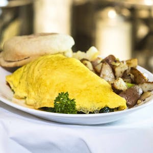 Order Bandstand Omelette food online from Cafe 50's (west la) store, Los Angeles on bringmethat.com