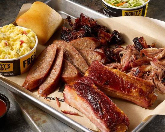 Order Pork Out Platter food online from Dickey'S Barbecue Pit store, Las Vegas on bringmethat.com
