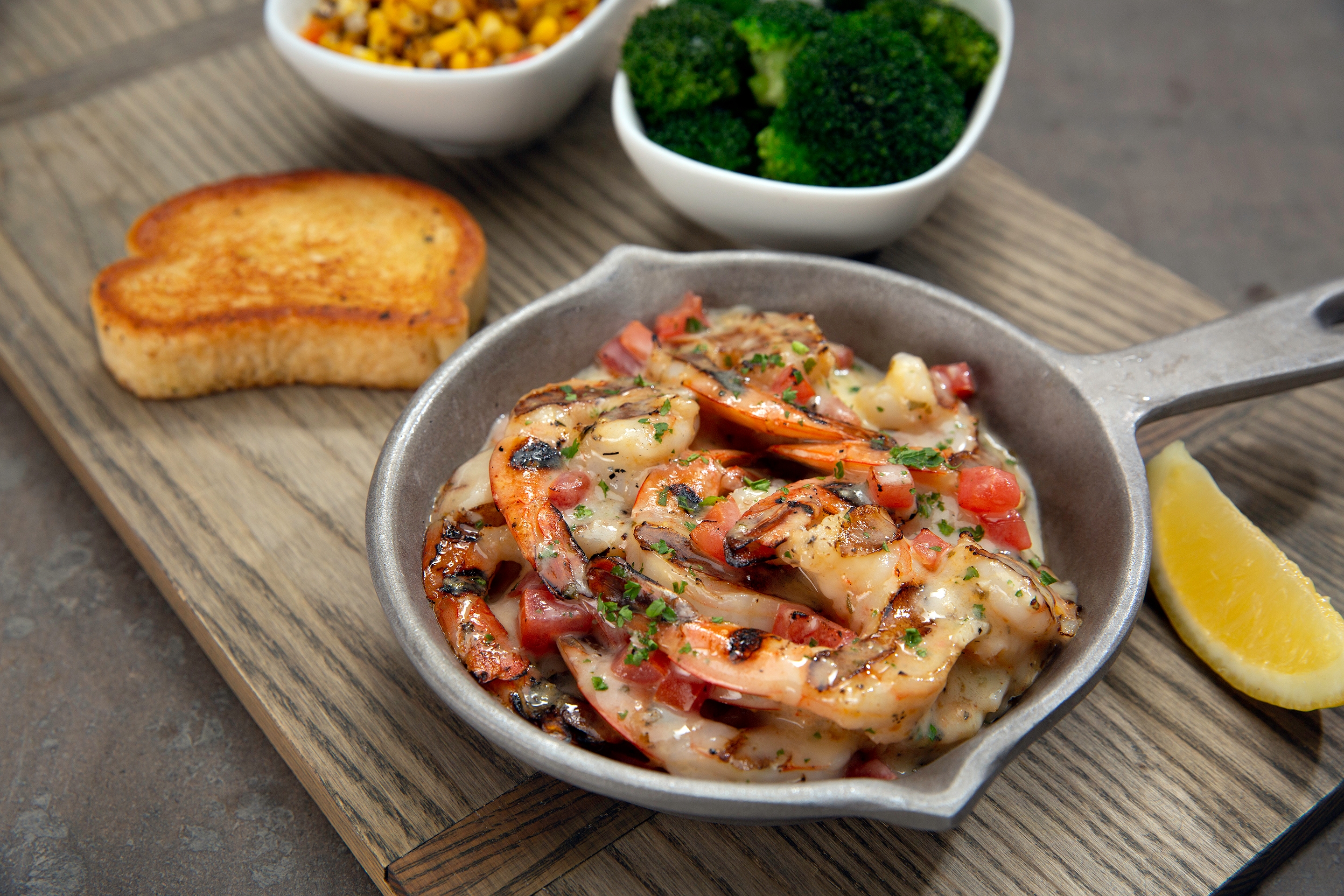 Order Fire Grilled Shrimp food online from Smokey Bones store, West Chester on bringmethat.com