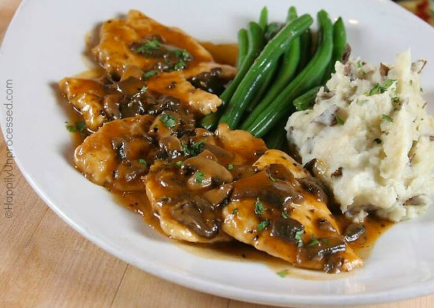 Order Chicken Marsala - Entree food online from Brother Bruno Pizza store, Washingtonville on bringmethat.com