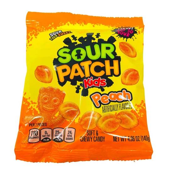 Order Sour Patch Kids Peach food online from Fastbreak Convenience Store store, Jackson County on bringmethat.com