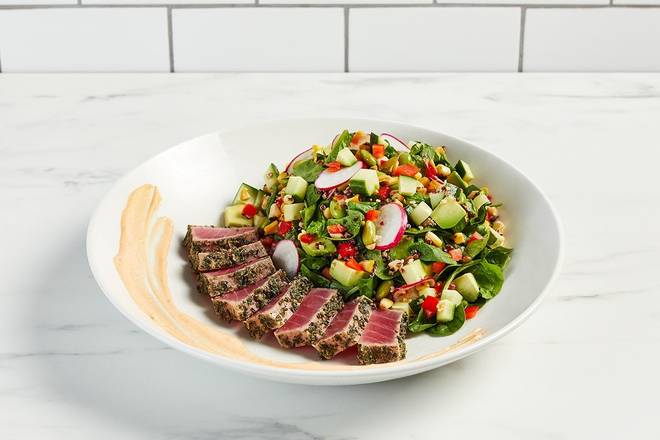 Order Seared Tuna Superfoods Salad food online from Firebirds Wood Fired Grill store, Gainesville on bringmethat.com