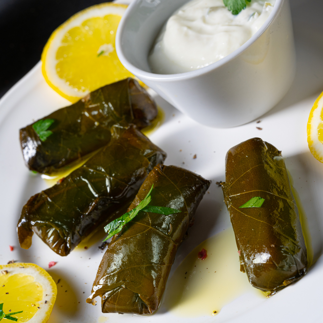 Order Grape Leaves food online from Gyro Jimmys store, Carle Place on bringmethat.com