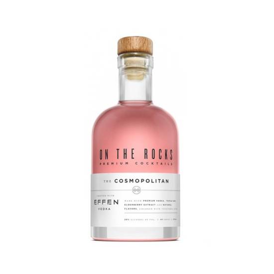 Order On The Rocks - Effen Cosmopolitan Cocktail 200ml | 20% abv food online from Pink Dot Logan Heights store, San Diego on bringmethat.com