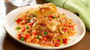 Order Arroz con Pollo (Lunch) food online from The Famous Taco store, Fort Wayne on bringmethat.com