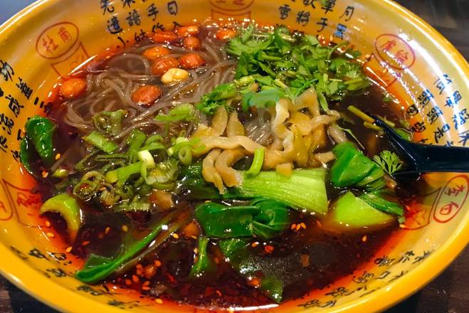 Order Sichuan Spicy Jelly Noodles 川味酸辣粉️️️ food online from New Sichuan store, Winston-Salem on bringmethat.com