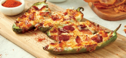 Order Stuffed Jalapenos food online from Donatos Pizza store, Evansville on bringmethat.com