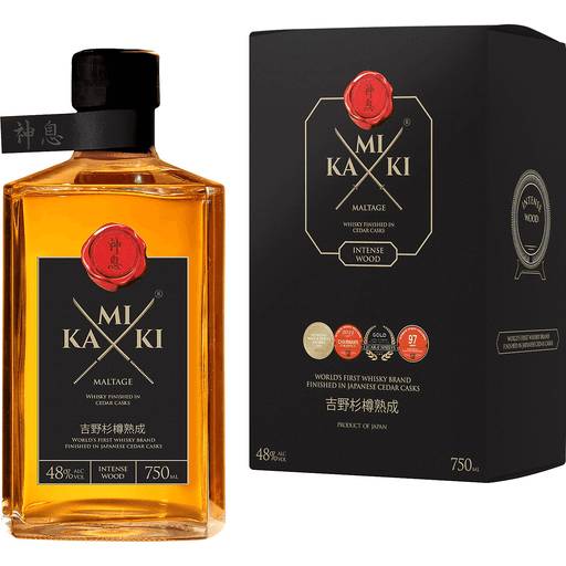 Order Kamiki Intense Wood Japanese Whisky (750 ML) 137879 food online from Bevmo! store, BURLINGAME on bringmethat.com