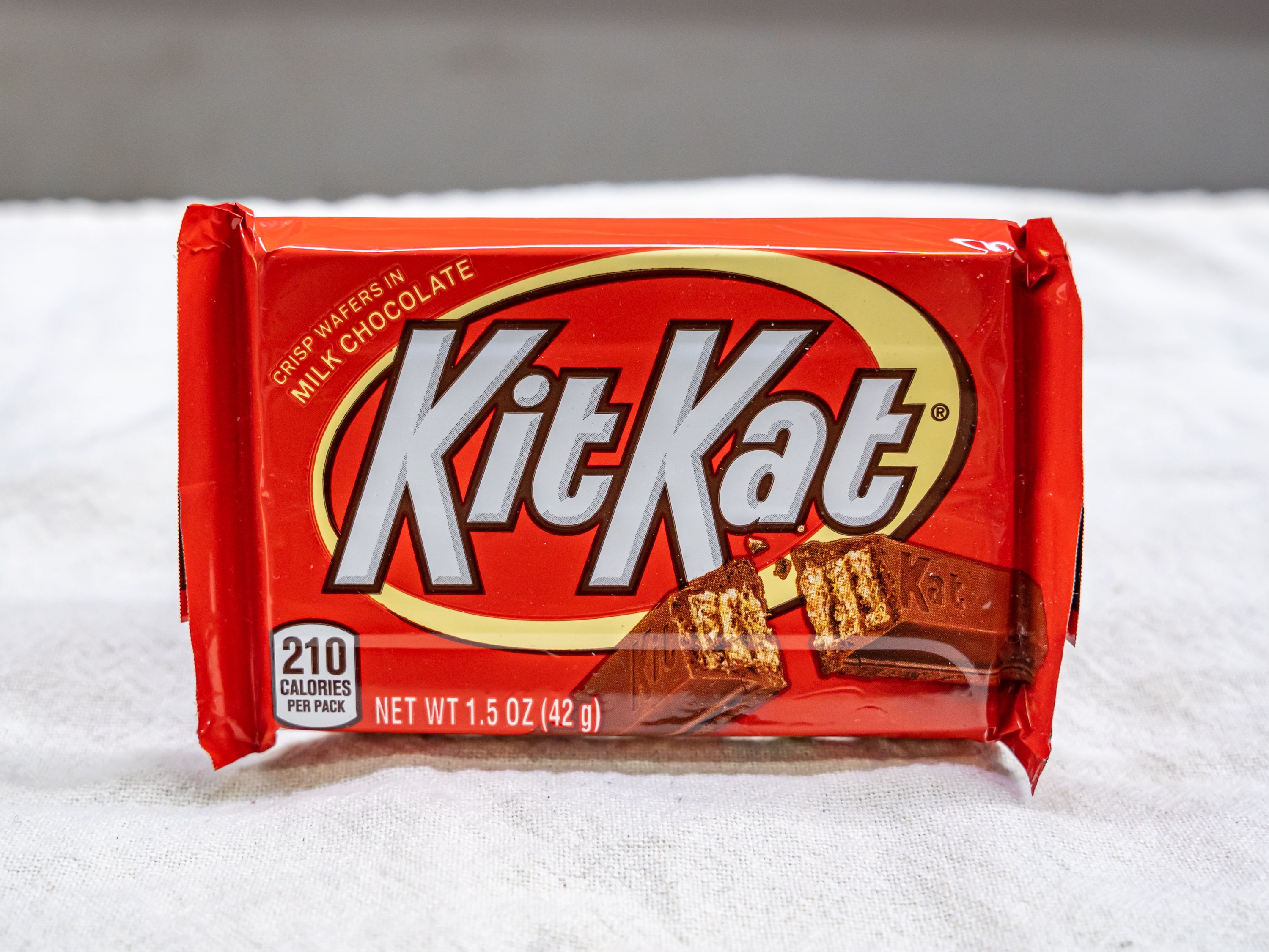Order Kit Kat - milk chocolate -1.5oz food online from Quentin Deli and Grocery store, Brooklyn on bringmethat.com