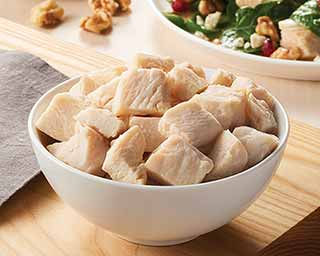 Order Fully Cooked Diced Chicken Breast Meat food online from Schwan Food Co store, Flagstaff on bringmethat.com