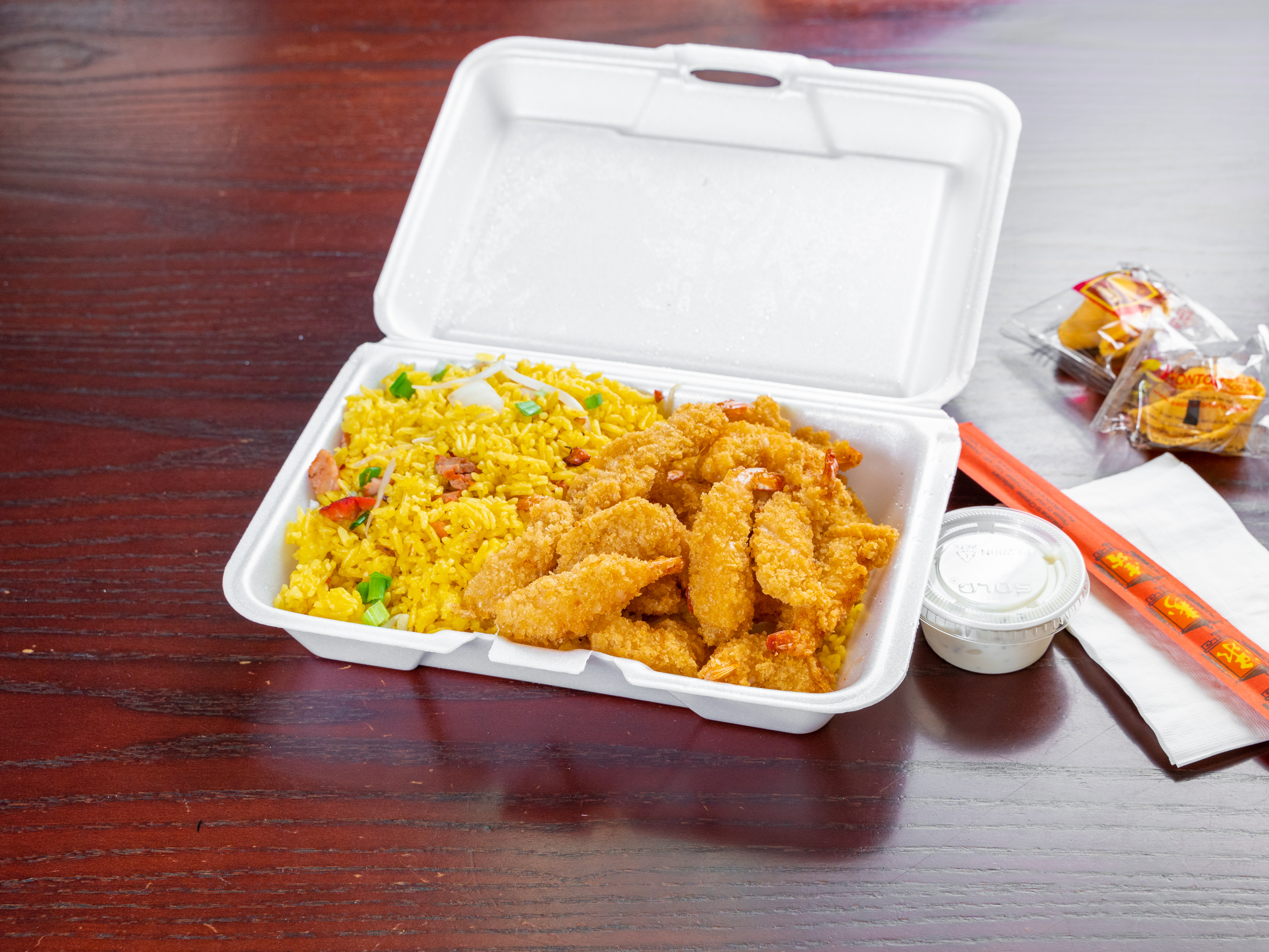 Order Fried Shrimp food online from New China King store, Stamford on bringmethat.com