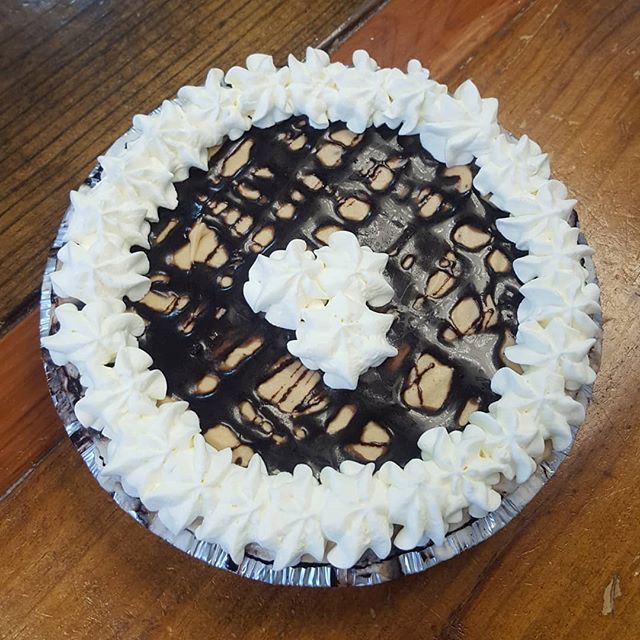 Order Slice of Chocolate Peanut Butter Pie food online from Johnson Bakery store, Bastrop on bringmethat.com