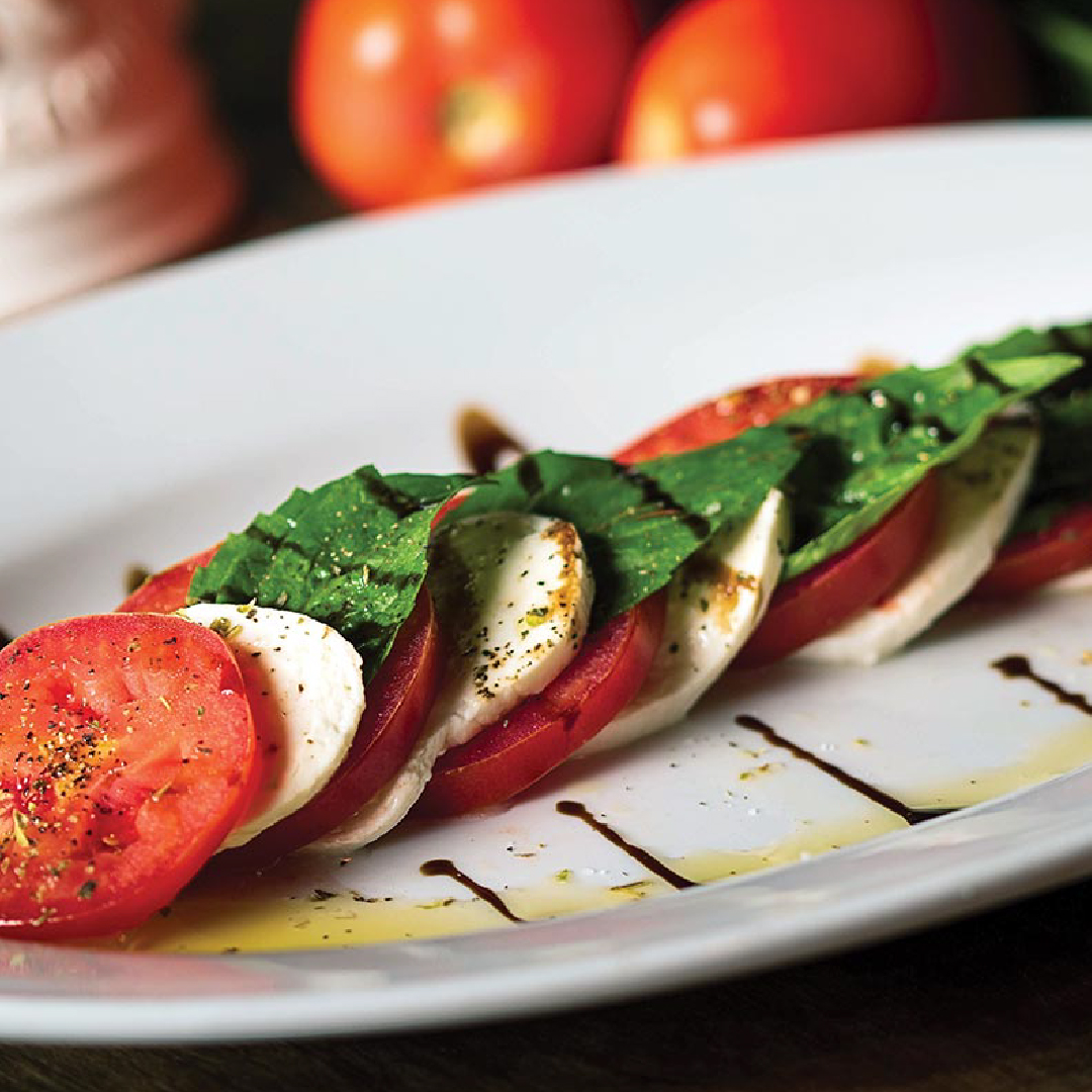 Order Insalata Caprese  food online from Russo's Pizza store, Austin on bringmethat.com