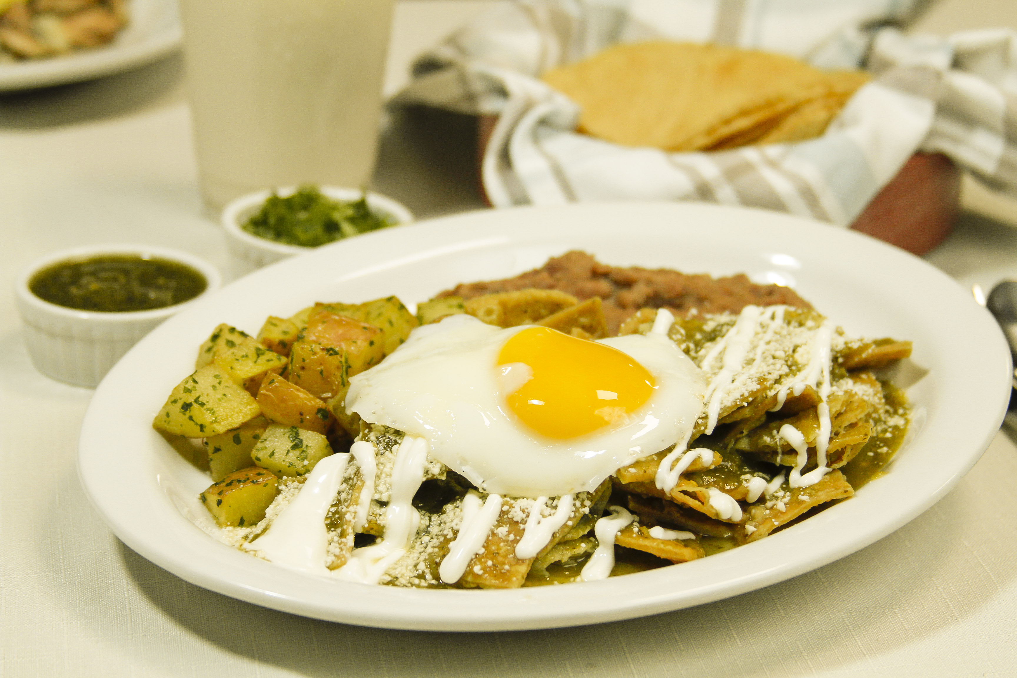 Order Chilaquiles food online from Tomatito Mexican Food store, San Diego on bringmethat.com