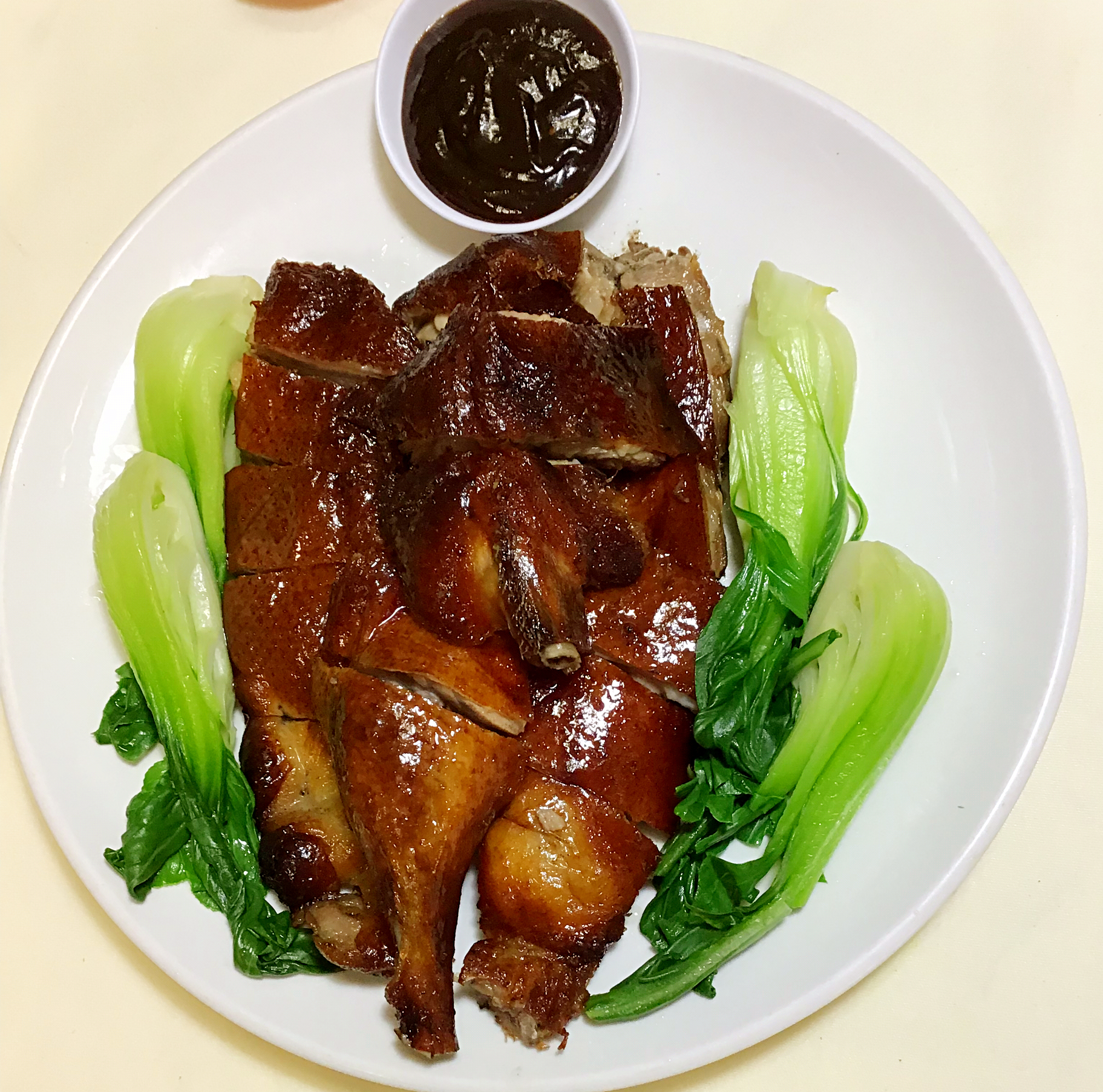 Order 1/2 Roast Duck 半隻烤鴨 food online from Win Garden store, San Francisco on bringmethat.com