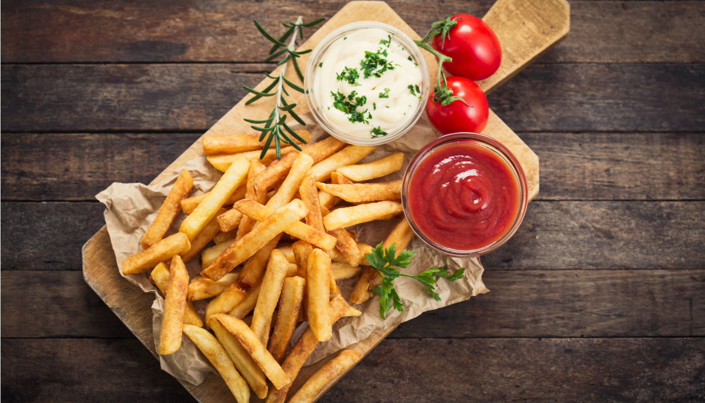 Order Fries Straight Cut food online from La Cantina Tacos & Wraps store, Columbus on bringmethat.com