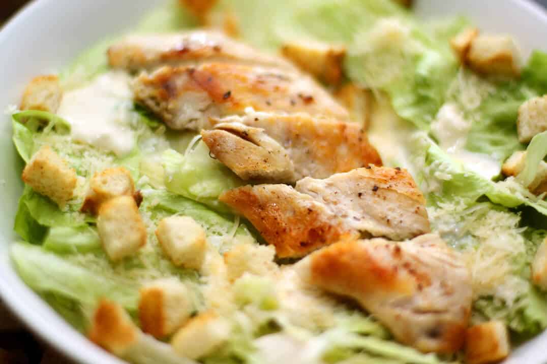 Order BBQ Chicken Caesar Salad food online from Gaslamp Bbq store, San Diego on bringmethat.com