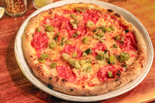Order Caldo Speziato Pizza food online from Clark St. Dog store, Chicago on bringmethat.com