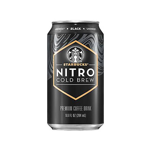Order Starbucks Nitro Cold Brew Black Unsweetened (9.6 OZ) 133542 food online from Bevmo! store, Chico on bringmethat.com